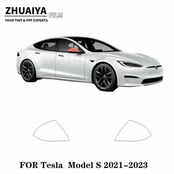 Для зеркала Tesla Model S Защитная пленка PPF для краски 8mil 2021 2022 2023 пленка для кузова автомобиля