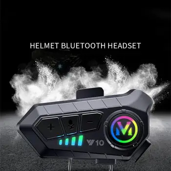 Мотоциклетный шлем Kebidumei Y10, Bluetooth-гарнитура, 2000 мАч, Сверхдлительный режим ожидания, беспроводные водонепроницаемые наушники для мотоцикла без рук