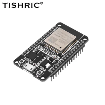 TISHRIC ESP32 Development Board Беспроводной WiFi Модуль Bluetooth WIFI Bluetooth Двухрежимный Чип Dual Core CP2102 Модуль Фильтров