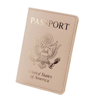 Чехол для паспорта, карман для хранения билетов, держатель кредитной карты, держатель для паспорта для женщин, мужчин, Органайзер для проездных документов 517D
