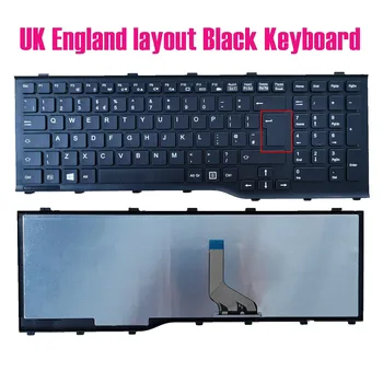 Британская Английская Новая Клавиатура для Ноутбука Fujitsu LifeBook AH532 A532 N532 NH532 AH562 С Рамкой Uk Layout