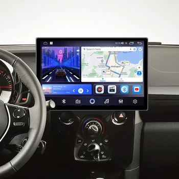 13,1/12,5 дюймов 2K QLED Экран Для Toyota Aygo Peugeot 108 Citroen C1 2014-2021 Android GPS Стерео Автомагнитола CarPlay Головное Устройство