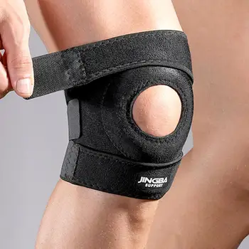 Модный стабилизатор колена 1шт, Защитный для кожи Наколенник, Поддерживающий компрессионный рукав для колена