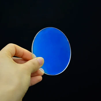 Диаметр линзы с круглым отражением в плоскости 78 мм 1064 нм Волоконно-инфракрасная лазерная маркировка Измерение зеркала промышленной защиты