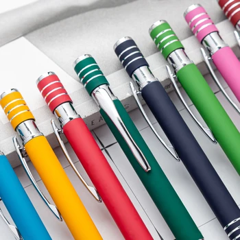 36ШТ Оптовая продажа с фабрики канцелярские принадлежности спрей клей кнопка шариковая ручка многоцветный металлический сенсорный экран