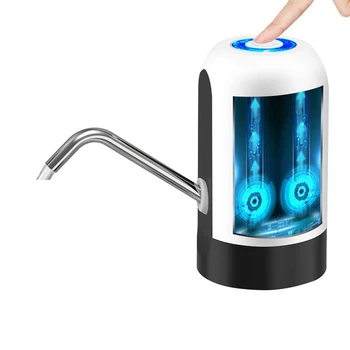 Дозатор для бутылок с водой Насос для бутылок с водой Зарядка через USB Автоматический насос для питьевой воды Портативный электрический дозатор воды