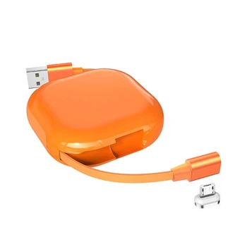 Линия передачи данных 100 см от USB к Micro USB, эффективный шнур для зарядки Micro USB, выдвижной кабель для мобильных телефонов и планшетов