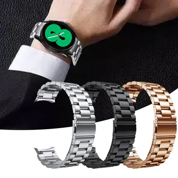 Версия с классическим ремешком, совместимая с Samsung Galaxy Watch 4, классический смарт-браслет с тремя ремешками Bluetooth, Аксессуары для смарт-браслетов