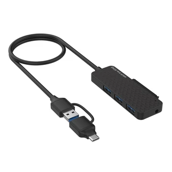 Адаптер к кабелю USB3.0 Type C для передачи данных на жесткий диск 2,5 