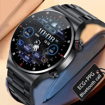 2023 Новые Смарт-Часы С Bluetooth-Вызовом, Мужские Спортивные Фитнес-Трекеры, Водонепроницаемые Смарт-Часы С Большим HD-Экраном Для Huawei Xiaomi Phone + box