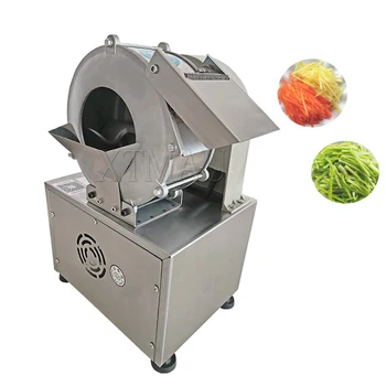 Многофункциональная машина для резки овощей, автоматическая машина для резки овощей, коммерческий электрический измельчитель картофеля для нарезки ломтиками