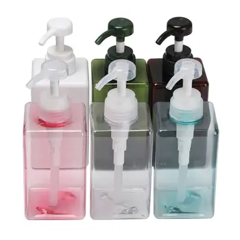 Новое Пластиковое Дезинфицирующее средство для рук, Прозрачный Гель Для душа, Контейнер для жидкого насоса, Дозатор мыла, Бутылка для вспенивания