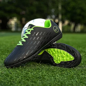 Качественная Прочная футбольная обувь Messi, Оптовые Кроссовки для футзала, Легкие Удобные футбольные бутсы для тренировок, Размеры 32-45