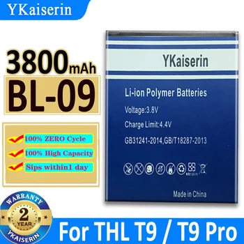 3800 мАч YKaiserin Аккумулятор BL-09 BL09 для смартфона THL T9 Pro T9Pro Bateria