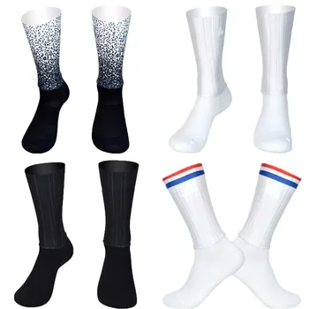 Нескользящие Силиконовые Бесшовные Носки Aero Anti Socks, Новые Летние Дышащие Велосипедные Носки для мужчин и женщин, шоссейные Велосипедные носки Calcetines Ciclismo
