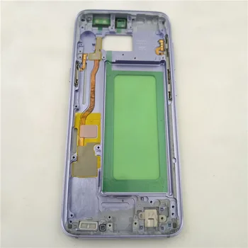 Средняя рамка для Samsung Galaxy S8 G950 S8 + S8 Plus G955F Корпус телефона, шасси, ЖК-панель с кнопкой регулировки громкости питания
