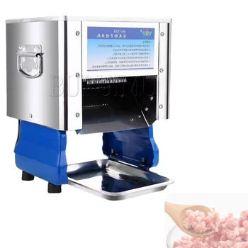 Коммерческая мясорубка Электрическая машина для резки свежего мяса из нержавеющей стали, набор ножей легко разбирается