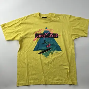 винтажная рубашка для серфинга в Сан-Диего с длинными рукавами