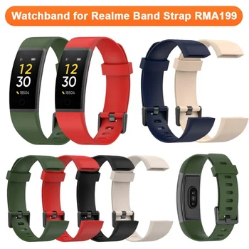 Силикон для Realme Ремешок для часов RMA199 Официальный сменный браслет Wirst RealmeBand
