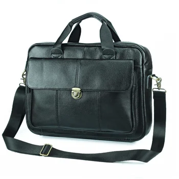 Большие мужские сумки из натуральной кожи для ноутбука, мужская деловая дорожная сумка формата А4, мужской большой портфель через плечо, мессенджер через плечо