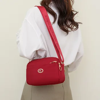 Водонепроницаемые нейлоновые женские сумки-мессенджеры Дизайнерские Роскошные сумки через плечо в корейском стиле Дорожные сумки Повседневные Женские сумки через плечо sac
