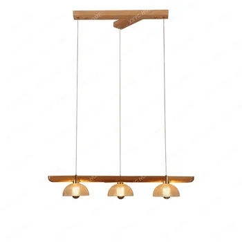 Люстра для столовой с тремя головками, простые современные настольные лампы для обеденного стола