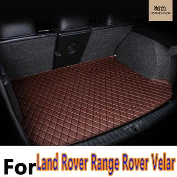 Коврик в багажник автомобиля для Land Rover Range Rover Velar 2017 2018 2019 2020, Ковер для грузового лайнера, Детали интерьера, Аксессуары, чехол