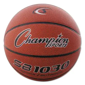 Баскетбольный мяч из композитного материала, официальный средний уровень, 29 дюймов, коричневый