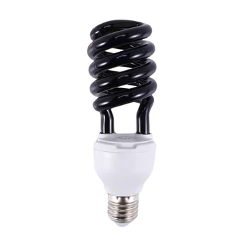 E27 40 Вт УФ-ультрафиолетовая флуоресцентная лампа Blacklight CFL 220 В Форма лампы: спираль Мощность: 40 Вт 220 В