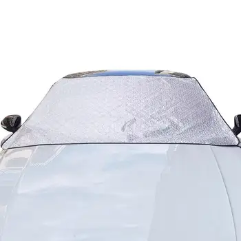 Покрытие лобового стекла Автомобильное Снежное покрытие Покрытие лобового стекла автомобиля Защита от снега Блокиратор льда Защита переднего стекла Автоаксессуары