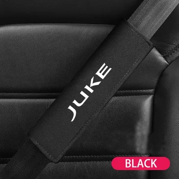 Украшение для автомобильного ремня безопасности из искусственной оленьей кожи, накладка на плечо из плюшевой кожи для Nissan Juke F15 F16