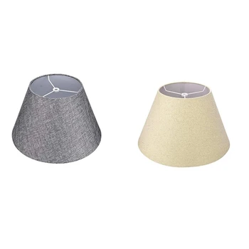 Тканевый абажур из 4шт ткани для настольной лампы, торшера, настенного светильника, современного ремесленного абажура, Настенного Прикроватного абажура-B & C