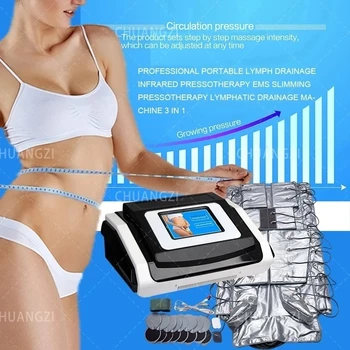 Безопасная одежда 36 В Ультразвуковая кавитация, лимфодренажный массажер, Воздушная прессотерапия, инструменты для похудения тела для красоты